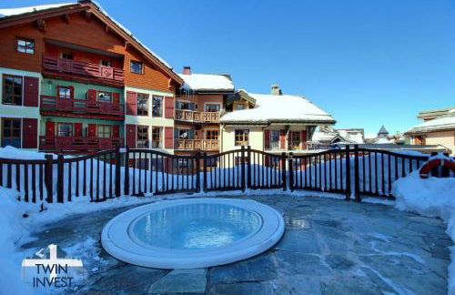 ARC 1950, Appartement 2 chambres 6 personnes, Skis aux pieds, Sauna, Hammam, Jacuzzi, Piscine intérieure et extérieure - Foto 14