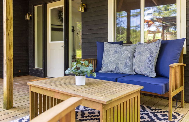 Lake View Hot Tub Modern A-frame - Foto 53