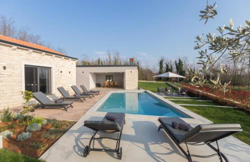 Villa Harmony for 8 people in Central Istria with 50 m2 private pool and sea view - Foto 6