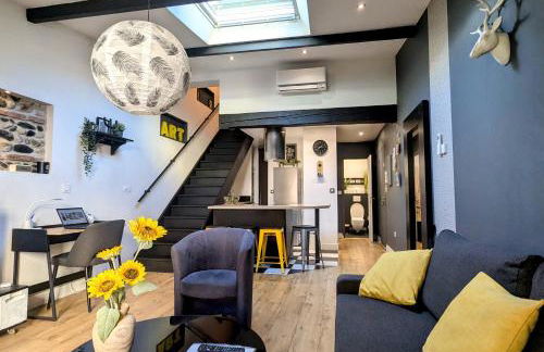 Grand duplex - Parking privé - Centre - Calme - Foto 19