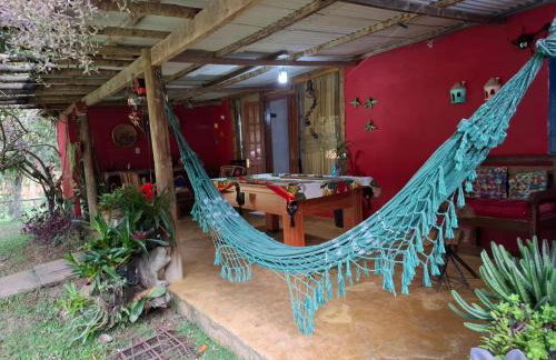 Sítio Recanto dos Lagos piscina sauna e churrasqueira - Foto 39