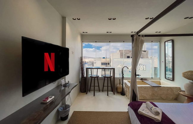 Xuru Stays I The Pyramids Horizon Studio w/ Bathtub - Foto 3