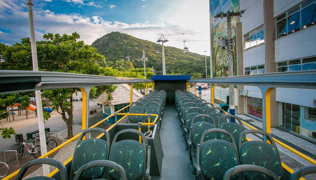 Panoramic sightseeing bus tour