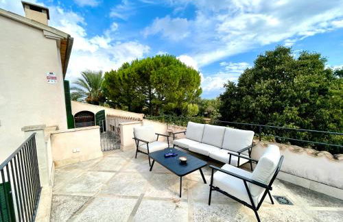 Son Jordi nou, beautiful villa near Alaro big swimming pool, BBQ mountain views 12people - Foto 35