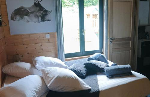 Chalet Bois le Havre du sotrè Gérardmer Sauna panoramique jacuzzi 14 personnes et 1 bébé - Photo 48