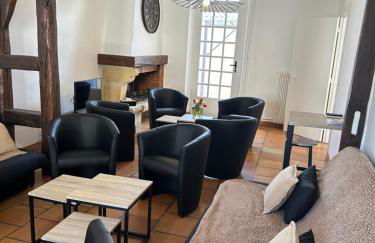 Maison familiale, 13 lits, 3 SDB, parking gratuit, jardin, terrasse - Foto 24