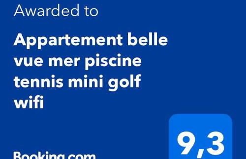 BARCARESA-Appartement belle vue mer piscine tennis mini golf wifi - Foto 3