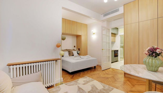 Peaceful Chic Studio - 2P - Arc de Triomphe - Foto 4, Habitación