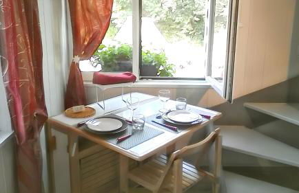 Appartement cosy aux Authieux Papion 15 m² avec jardin privatif - Foto 3