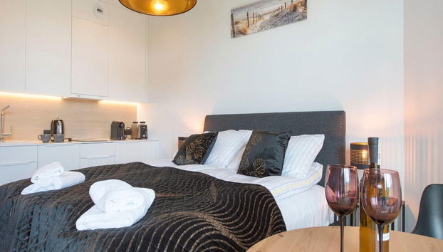 Apartment in Pobierowo With SPA & Pools - Foto 5, Habitación