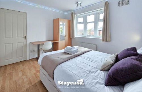 Large 6BR Manchester House Free Parking & WiFi - Foto 8