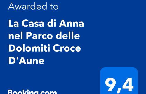 La Casa di Anna nel Parco delle Dolomiti Croce d' Aune 1000 ml slm - Foto 4