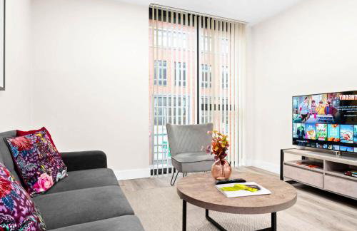 Stylish 2 Bed Apartment - City Center - Netflix 2AH - Foto 8