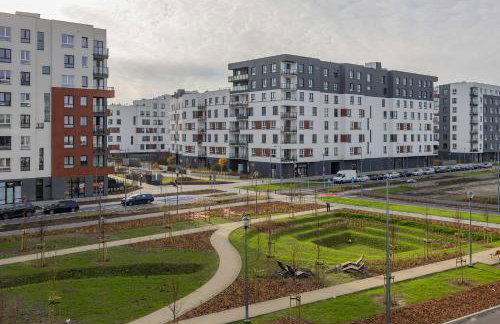 Stylish Apartment Habicha with Air Conditioning and Underground Parking by Noclegi Renters - Foto 20