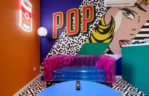 La Villa Orange - POP'ART - proche cité médiévale et centre ville à pied - Foto 20