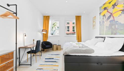 Lemon3 - privater Garten mit Grill, Mini-Gym, zentral in Karlsruhe - Foto 5, wardrobe