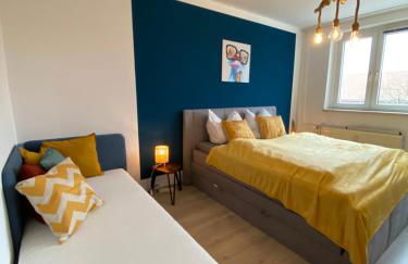 Blue Chili 16 Familienwohnung nahe Uniklinik - Boxspringbett Balkon Wlan - Foto 7