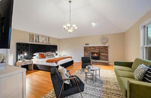 Pool, Fire Pit Bedroom & Alaska King Sleeps 16 - Foto 43