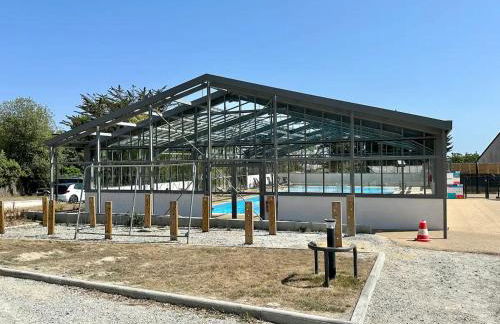 Cottage La Petite Bauloise - Piscine sous dôme - Parking - Foto 25