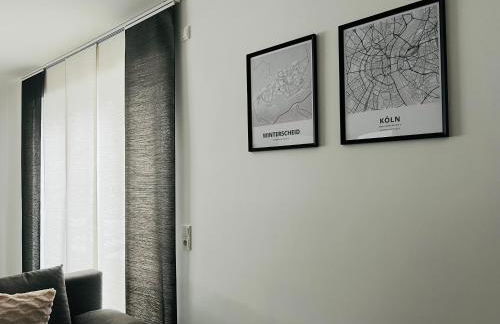 Barrierefreie Ferienwohnung in Winterscheid nahe Köln Bonn bis 4 Personen mit Netflix und mehr - Foto 9