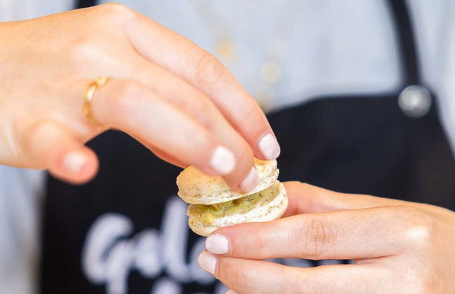 Macaron Workshop at Galeries Lafayette - Photo 1