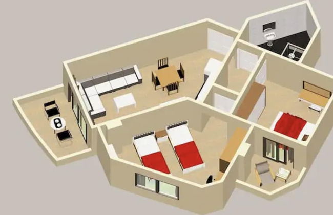 Beautiful 2bed Appt in Hurghada, Short & Long Term - Foto 10