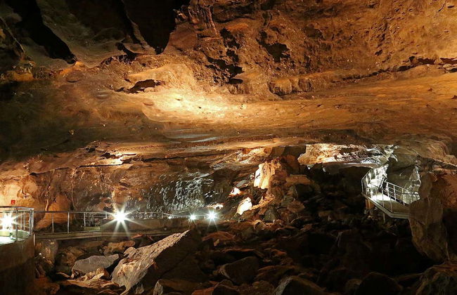 Visite guidée de la grotte d'Al Hoota - Photo 1
