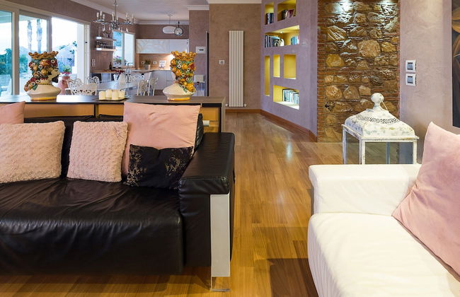 Villa With Panoramic Sea View Pool Near Taormina - Foto 16