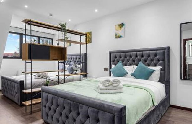 Modern Spacious Suite Sleeps 4 in Central London - Foto 11