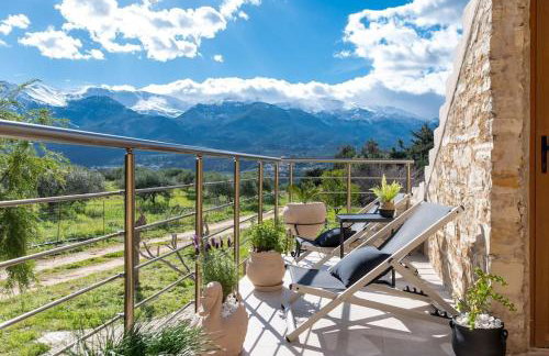 Stone villa Halepa panoramic view, private pool,big garden & quiet - Foto 39