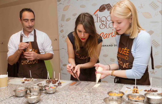 Oficina de chocolate no Choco Story de Colmar - Foto 3