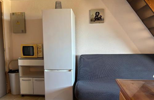 T2 Mezzanine Saint-Cyprien: Proche Plage, Parking Sécurisé, Équipé, Animaux Acceptés - FR-1-793-6 - Photo 6