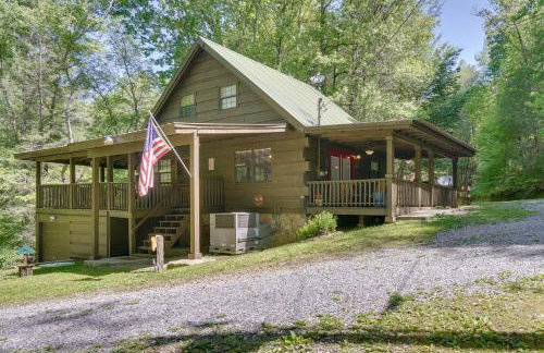 Large Mountain Creek! Cabin in Tellico Plains - Foto 3