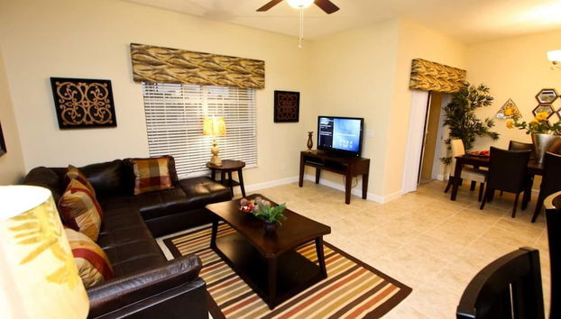 Coin salon dans le hall