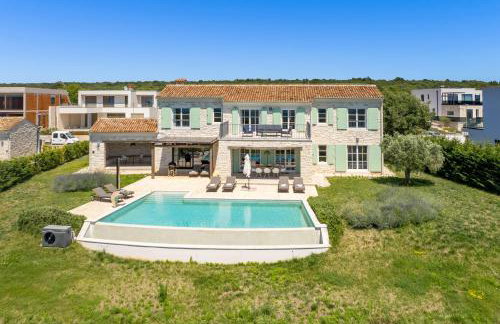 Villa Zelena with Panoramic Seaview and big Pool - Foto 73