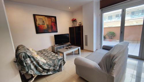 Badalona Beach Apartment - Photo 4, Garden view