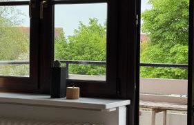 100 qm Ferienwohnung Solgård mit Balkon über den Dächern Tönnings, nahe St Peter Ording und der Nordsee - Foto 27