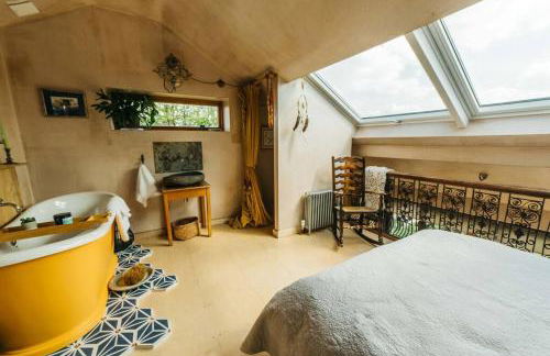 Romantic Country Annex With Views - 10 min to Bath - Foto 4