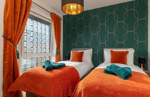 Luxury Apartment-Free Parking-Central Location-Close To Airport, Station & Centre - Foto 25