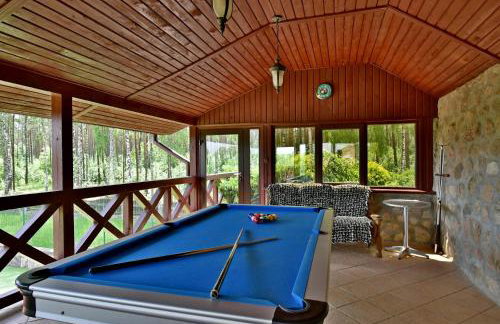 Dom nad stawem przy lesie - Foto 37