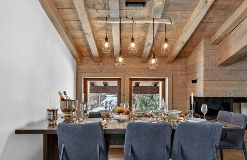 Megeve Luxury Spa Escape with views and parking - Foto 38