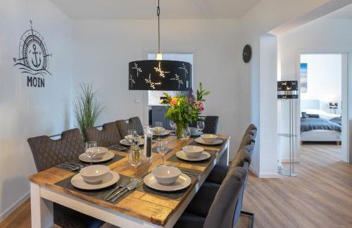 Captain's Nest - Stilvoll und modern, zentral in Hafennähe, inkl 2 Parkmöglichkeiten, 4 Schlafbereiche, 2 WCs, Arbeitsplatz, kleiner Balkon - Foto 25