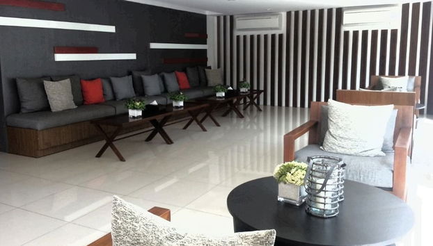 Zona de estar del vestíbulo