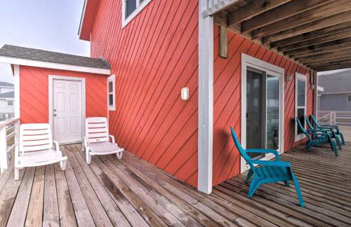 Unobstructed Beachfront! Galveston Oasis with Decks - Foto 22