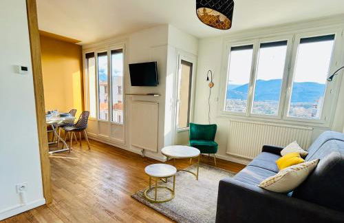 Appartement Bellevue - T2 vue montagne - calme - parking gratuit - 4 personnes - Foto 1