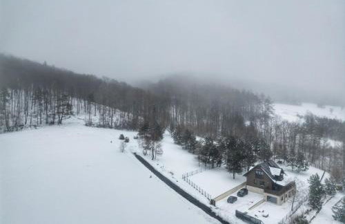 Forest Zen Małastów dom z prywatną balią z widokami na las - Foto 68