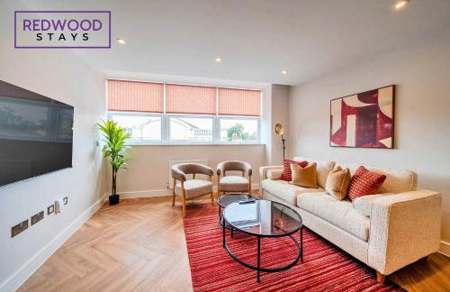 Brand New Premium Serviced Apartments, Free Parking, High-Speed WiFi By Redwood Stays - Foto 21