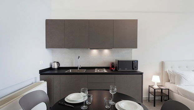 Essbereich im Zimmer