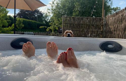 Shepherds Hut with Hot Tub - Foto 5