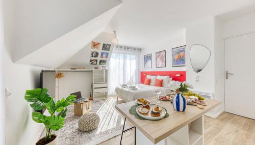 Suite Bauhaus - Proche Paris - Terrasse - Netflix - Foto 2